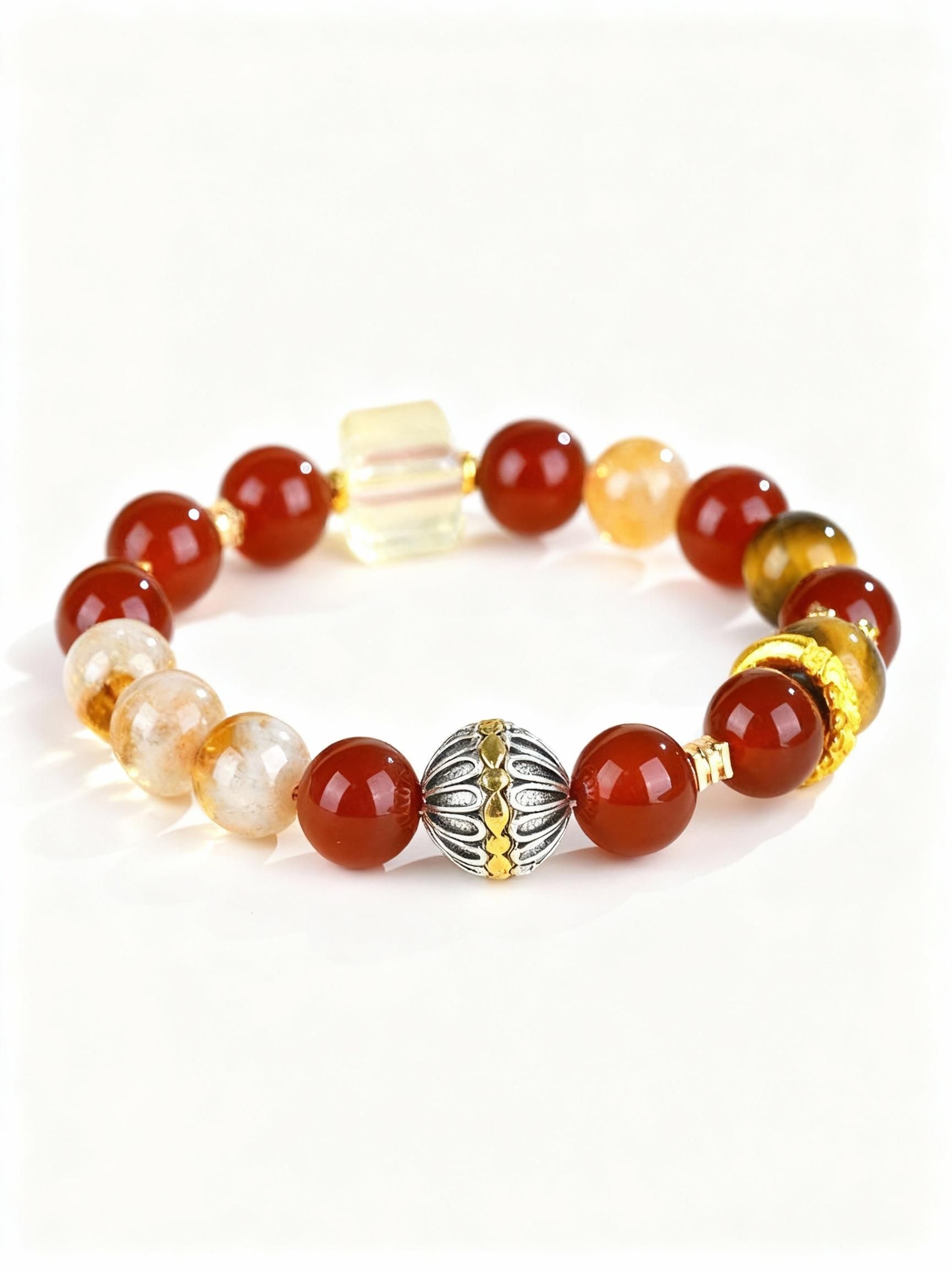 Multi-Stone Crystal Bracelet for Women – Abundance & Confidence