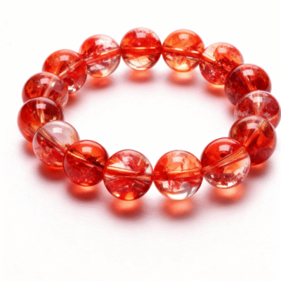Red Phantom Quartz Bracelet – Energy & Confidence | ArvnDao