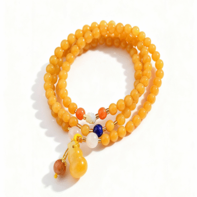 Golden Jade Bracelet – Luck, Abundance & Harmony | ArvnDao