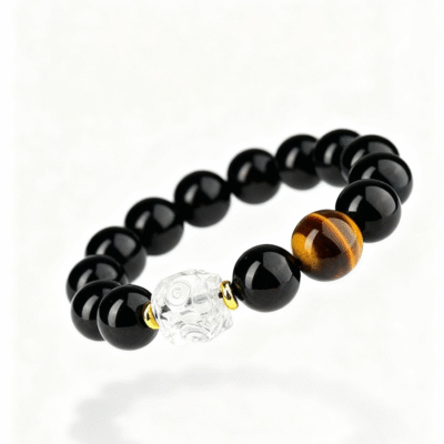 Obsidian Protection Bracelet – Strength & Clarity | ArvnDao