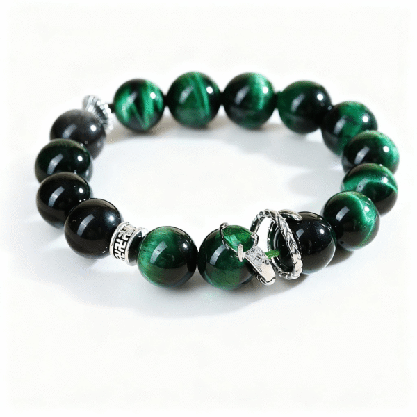 Green Tiger’s Eye Bracelet – Growth & Transformation | ArvnDao