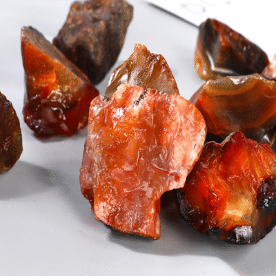 Natural Agate Rough Stones | ArvnDao Raw Healing Crystal for Grounding, Stability & Emotional Balance