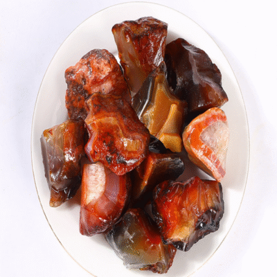 Natural Agate Rough Stones | ArvnDao Raw Healing Crystal for Grounding, Stability & Emotional Balance