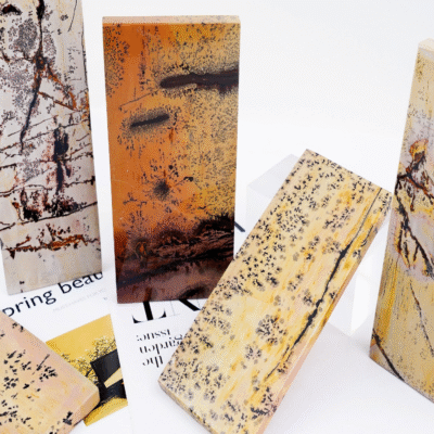 Natural Picture Jasper Crystal Slab – Landscape Stone for Home Décor & Grounding Energy | ArvnDao