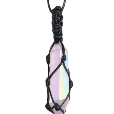 Rose Quartz Double Terminated Pendant | Natural Crystal Point for Love & Emotional Healing