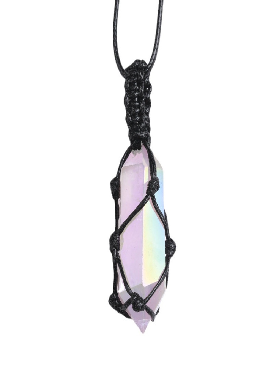 Rose Quartz Double Terminated Pendant | Natural Crystal Point for Love & Emotional Healing