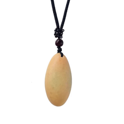 Natural Luminous Stone Pendant | Glow Stone Amulet for Protection & Energy Balance
