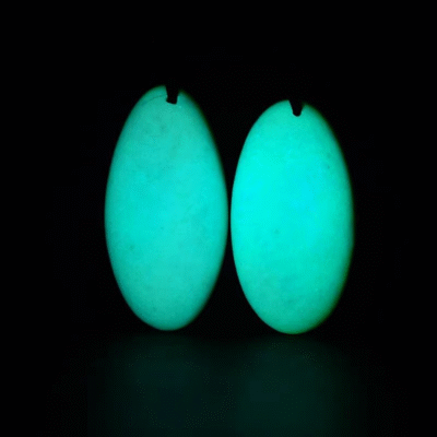 Natural Luminous Stone Pendant | Glow Stone Amulet for Protection & Energy Balance