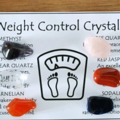 Intention Crystal Healing Stone Sets for Money, Health & Mind Balance