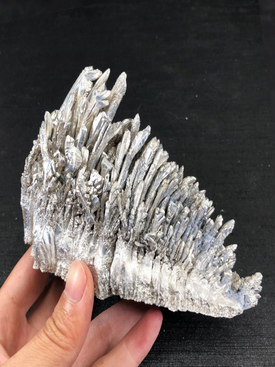 Natural Magnesium Metal Crystal Specimen | ArvnDao Bismuth-Silver Magnesium Element Decor for Energy & Display - Image 3