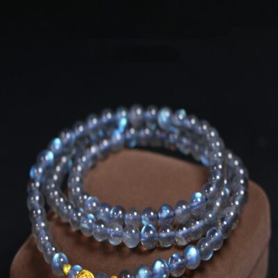 Gray Moonstone Bracelet for Intuition & Emotional Healing