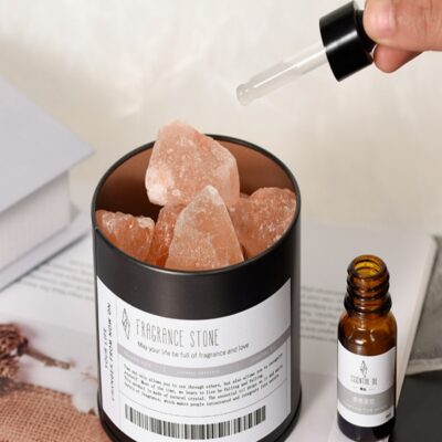 Crystal Diffuser Stones & Essential Oil Set for Home Energy & Relaxation