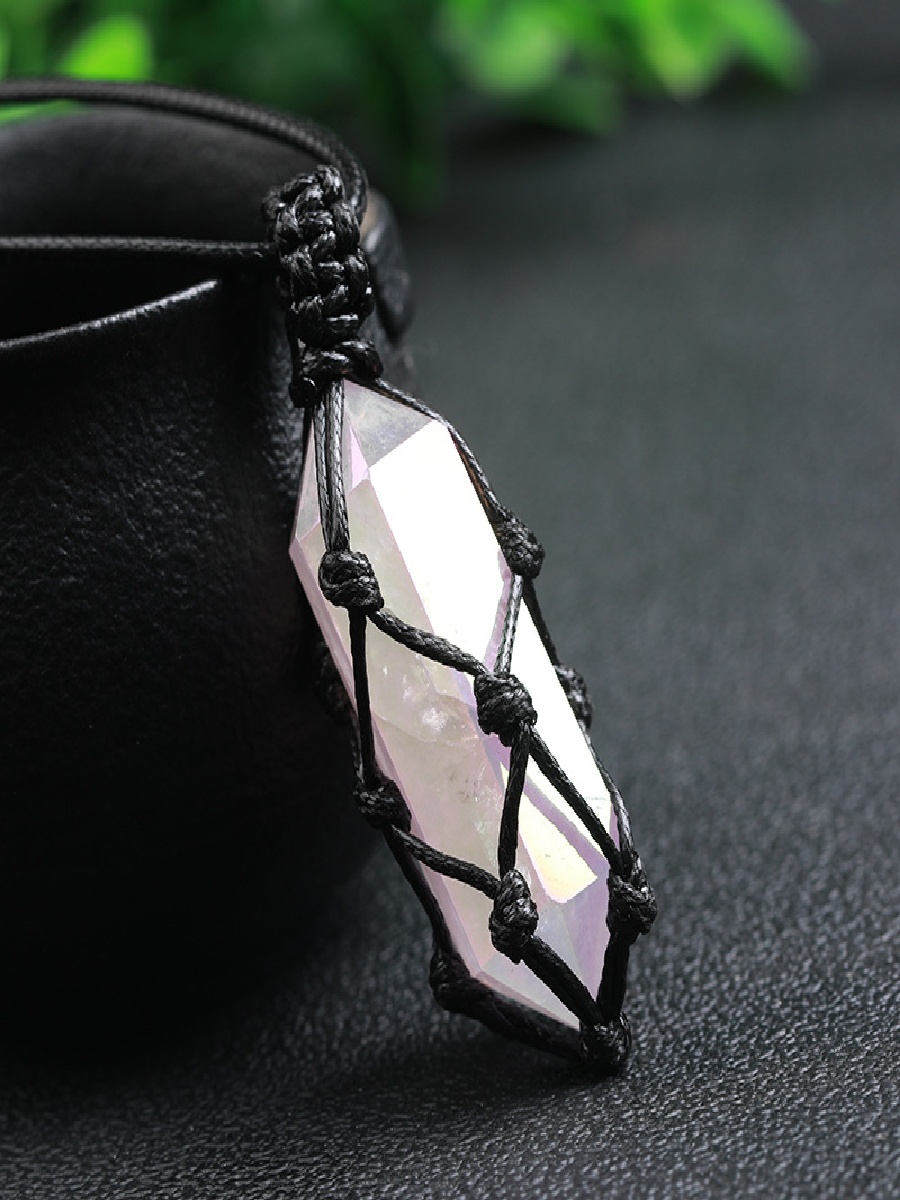 Rose Quartz Double Terminated Pendant | Natural Crystal Point for Love & Emotional Healing - Image 5