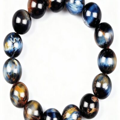 Pietersite Cat’s Eye Bracelet for Confidence & Protection